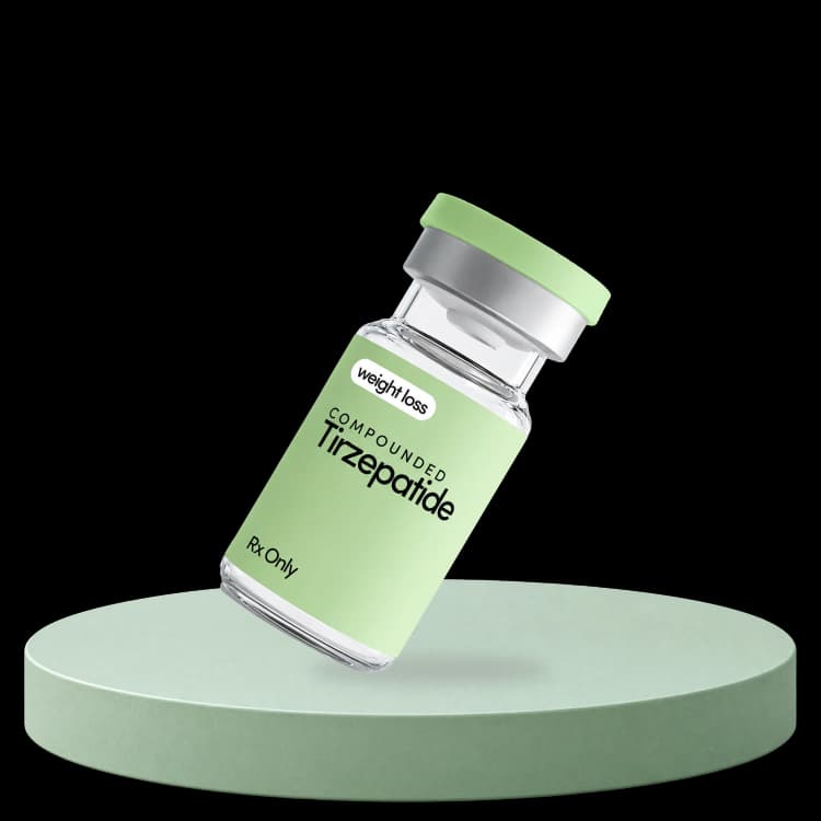Compounded tirzepatide medication for weight management